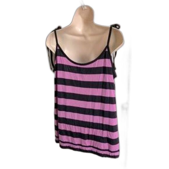 VANS Off the Wall Tank Top Striped Womens Size XL - Picture 3 of 10